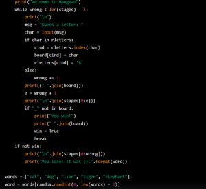 Idea-5-Hangman-Game-the-code